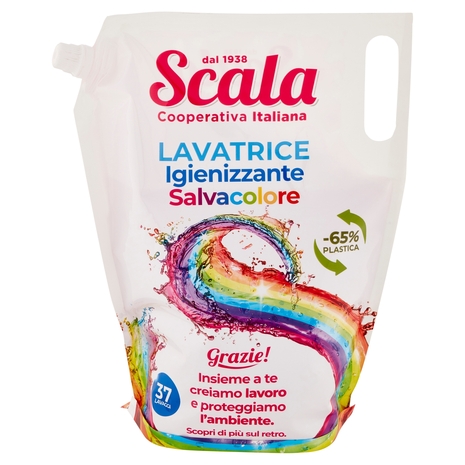 Scala Lavatrice Igienizzante Salvacolore ecoricarica 1500 ml